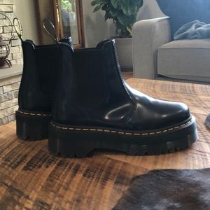 Doc Martens platform Chelsea boots